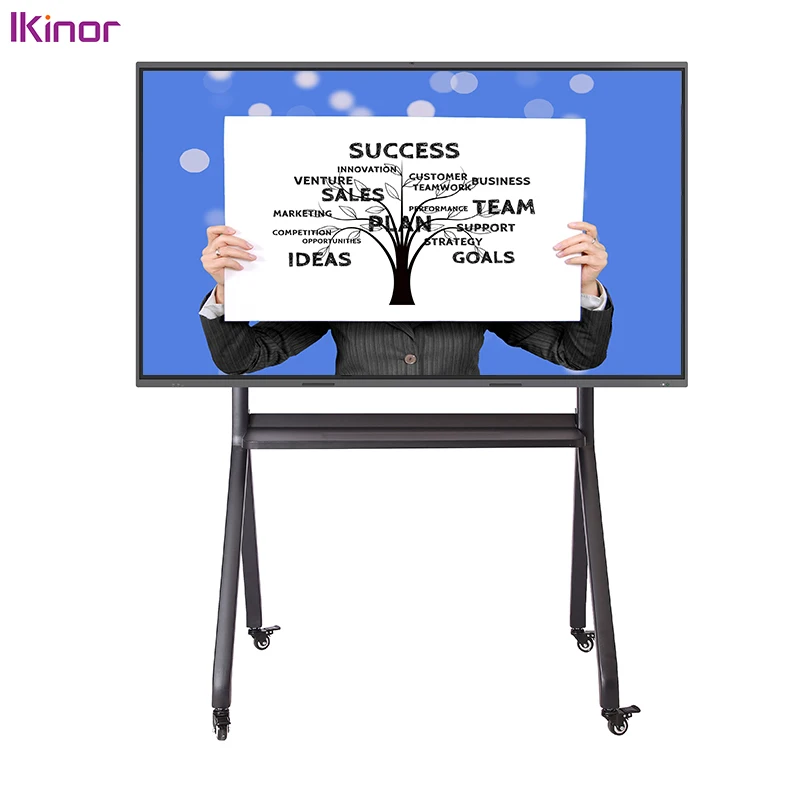 Dropshipping android pc 4K digital signage LCD meeting/teaching interactive whiteboard conference system digital blackboard
