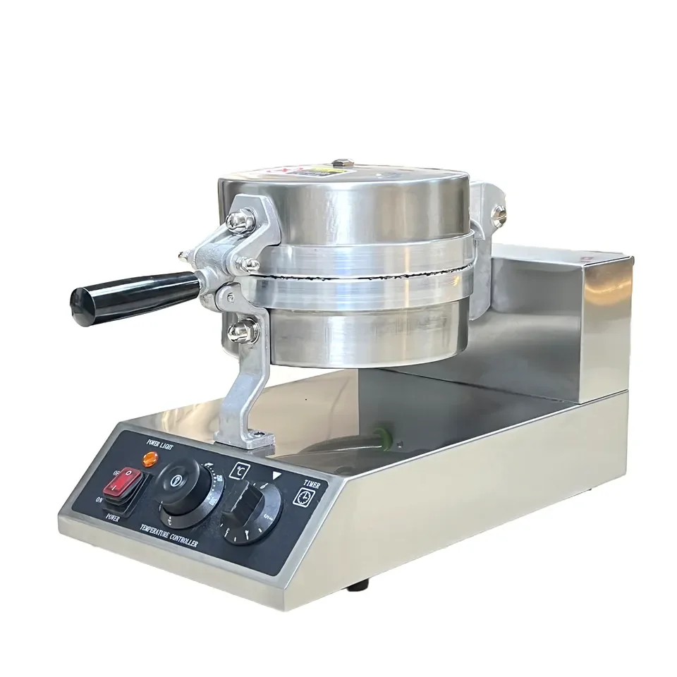 Commercial Use Ice cream Cone Waffle Maker Machine Sugar Egg Roll Cone Baking Machine