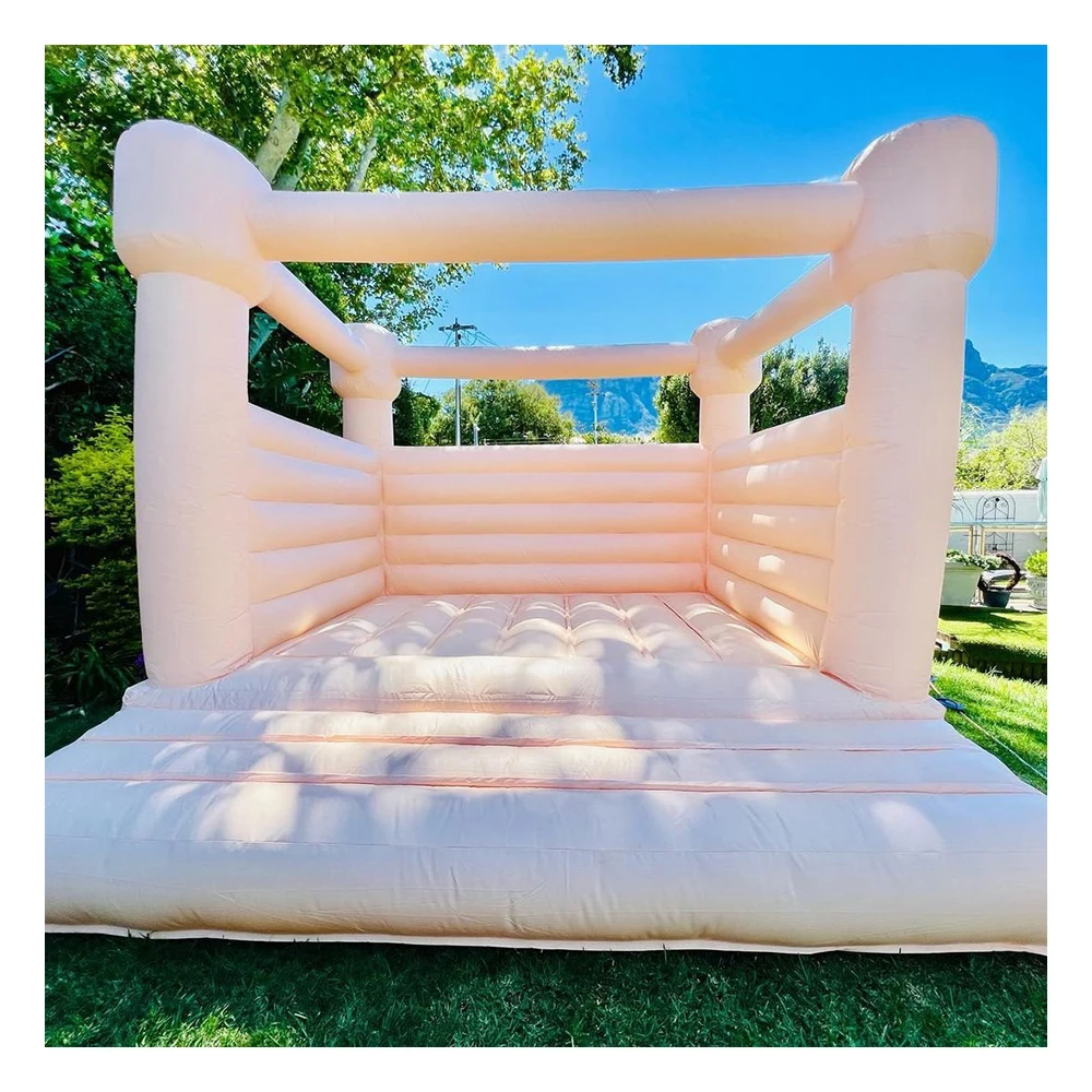 outdoor Small coral Inflatable Bounce House Kids Bouncy Castle Inflatable Jumping party Birthday wedding Bouncer House