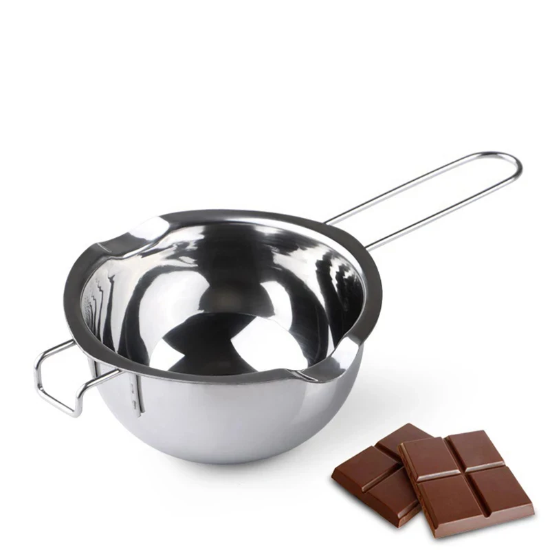 Metal Butter Sugar Cheese Hot Chocolate Pots Double Boiler For Diy Candle Candy Cake Tools Stainless Steel Melting Pot