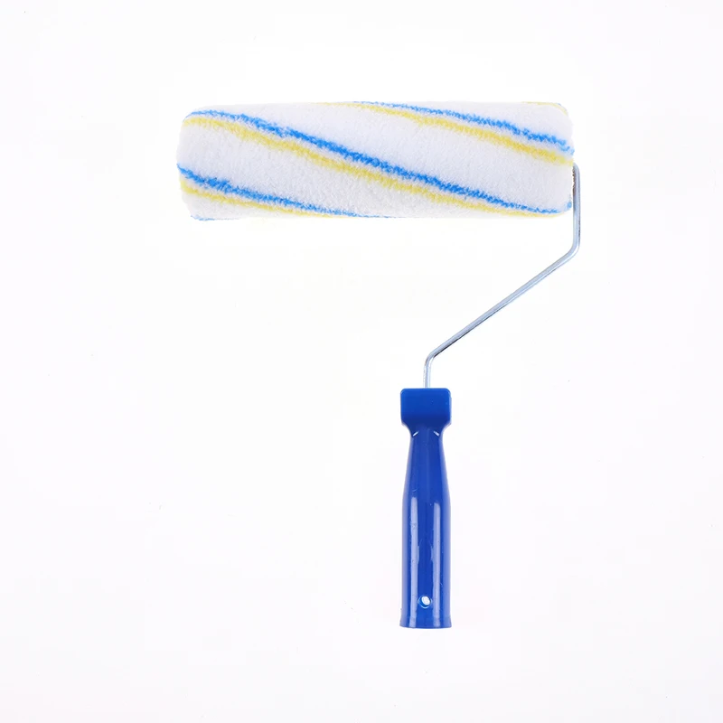 High quality wholesale custom roller brush hair design roller brush Orange handle With Plastic Handle painting tool set