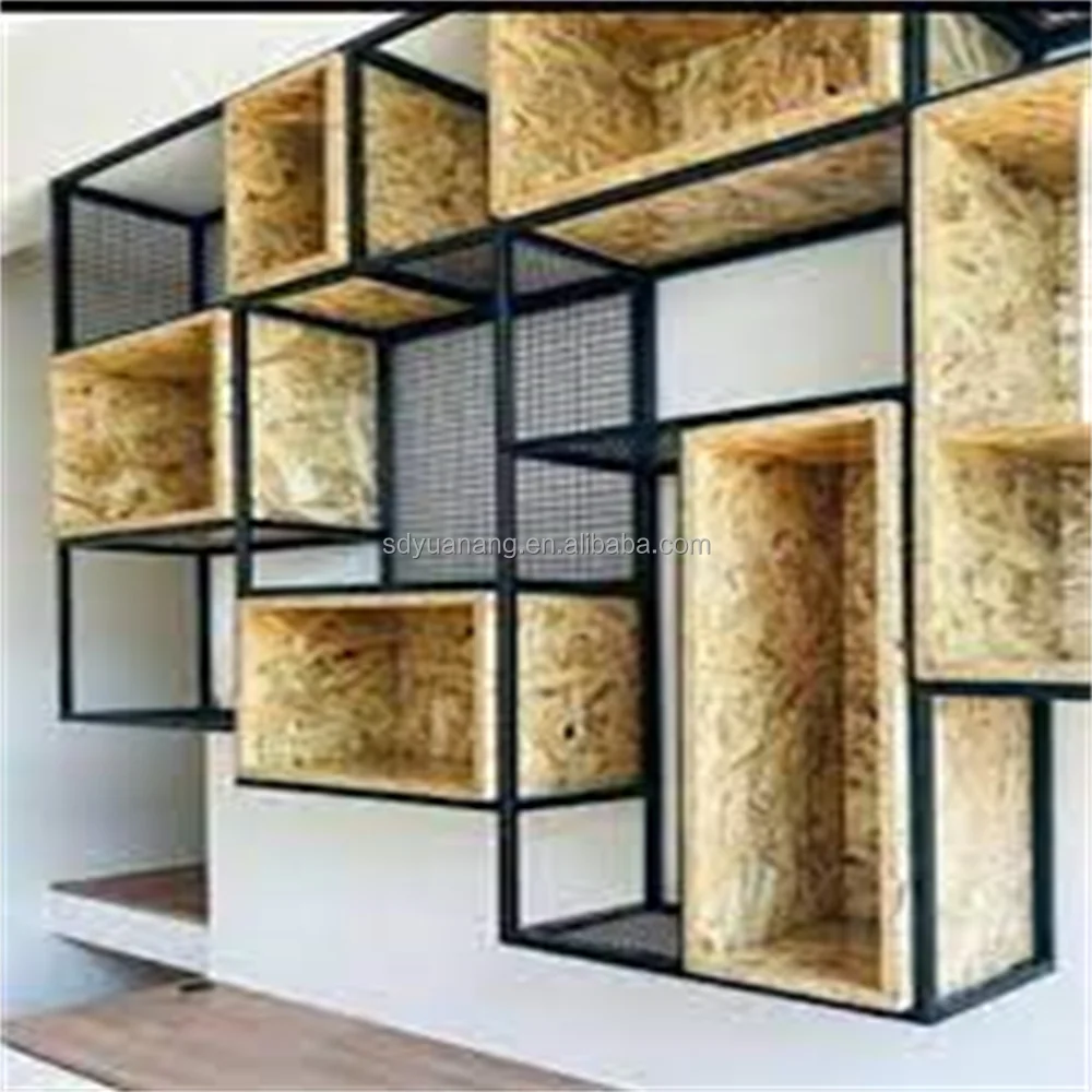 Multi-thickness  pine  qhenolic glue 1220x2440mm size high quality waterproof ability OSB 3 Panel for roofing construction