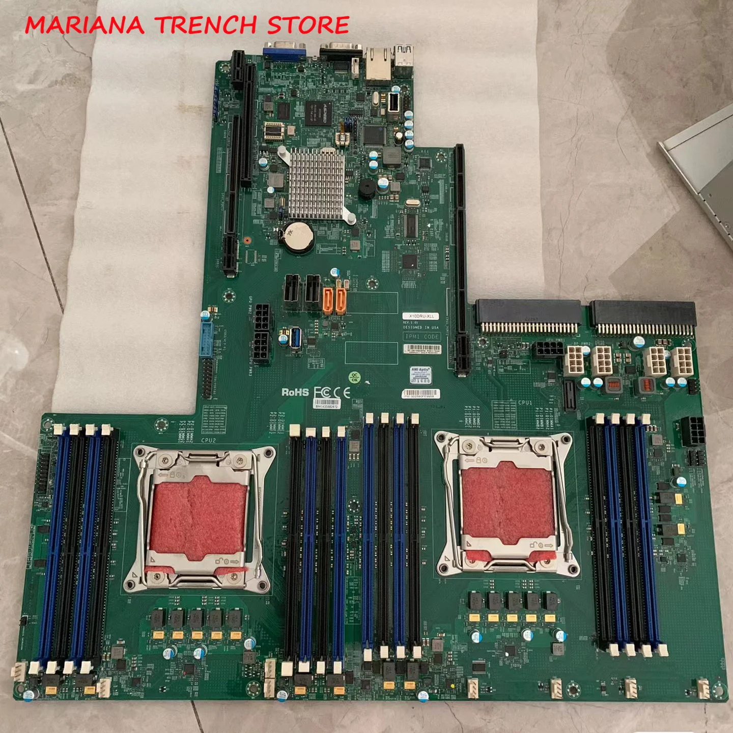 X10DRU-XLL для Supermicro материнская плата с двумя процессорными R3 (LGA 2011) поддерживает Xeon E5-2600 v4 / v3 для всей семьи
