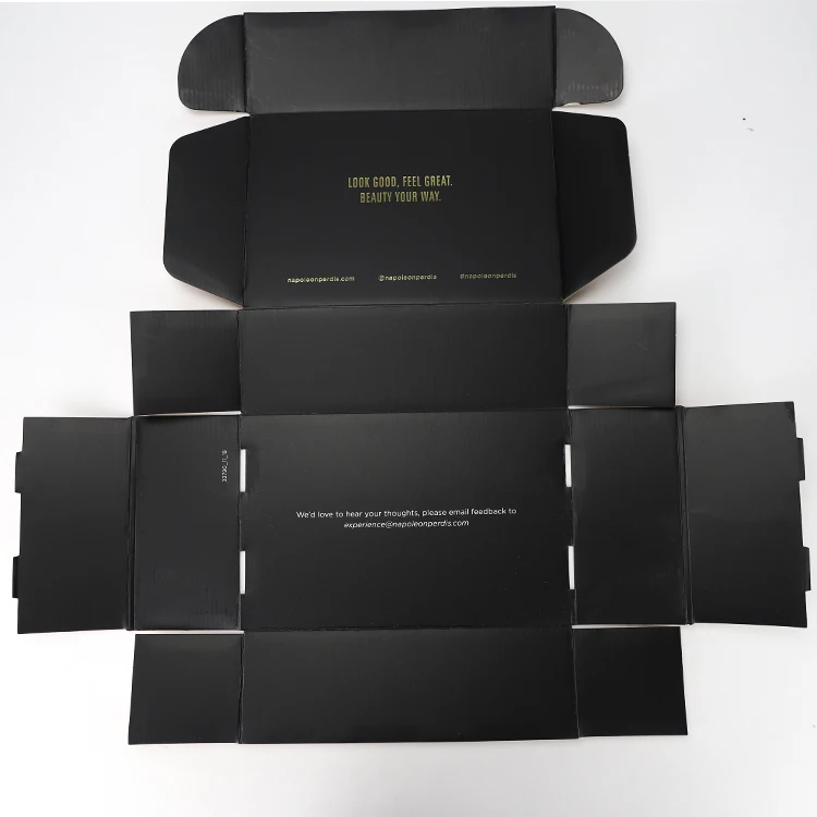 Hot sale recycled eco friendly custom logo luxury printed packing corrugated shipping kraft mailer boxes