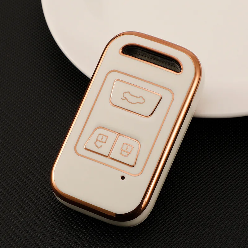 2023 Wholesale Car Accessories TPU Car Key Cover 3 Button Car Remote Key Case For Chery Tiggo 8 5X 7FLY key