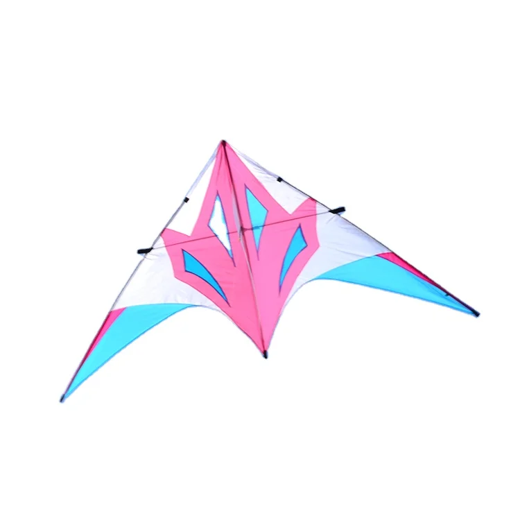 Outdoor toy running sport flying big delta animal shape fox kite