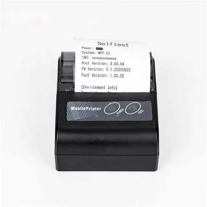 Factory Price Mini 58mm Mini Small Portable Mobile Pocket Bt Wireless Handheld Blue Tooth Thermal Receipt Printer Price