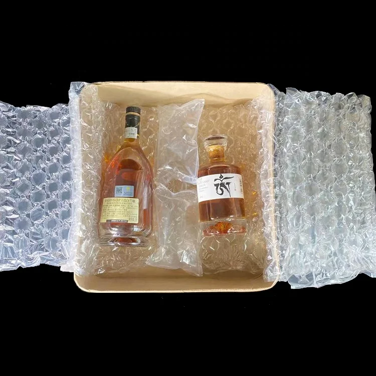 
Хорошая ударопрочная воздушно-пузырьковая пленка, пластиковая упаковка, цветная пузырьковая пленка для надувной защитной упаковки 