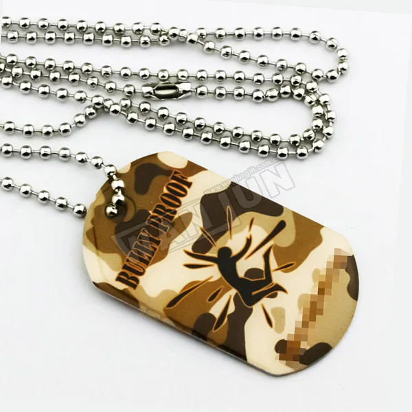 Custom Logo Dog Tags Pets Id Dog Tags Custom Dog Tag Stainless Steel Necklace