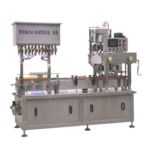 ZCG20-12D Automatic Healthy Sweet Corn Juice filling and capping machine