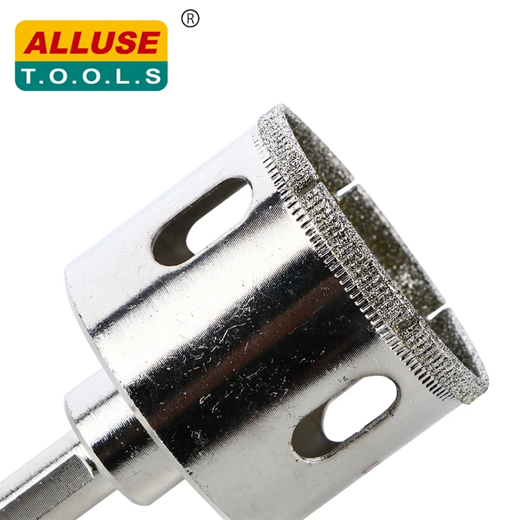 Diamond Hole Saw Electroplated Tile Granite Punch Marble