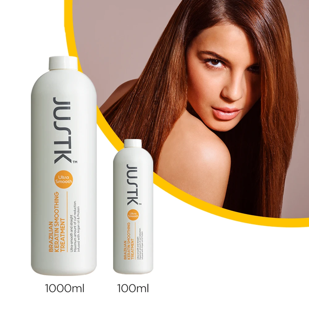 Private Label Brazilian Keratin Straightening Treatment Repair Damaged Hair Protein Smoothing Brazilian Nano Keratin Treatment