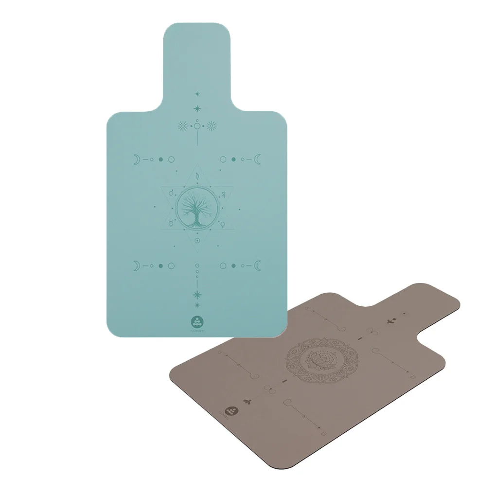 New Microfiber Yoga Mats eco yoga equipment protection core bed carved natural rubber non-slip suede pilates reformer mat