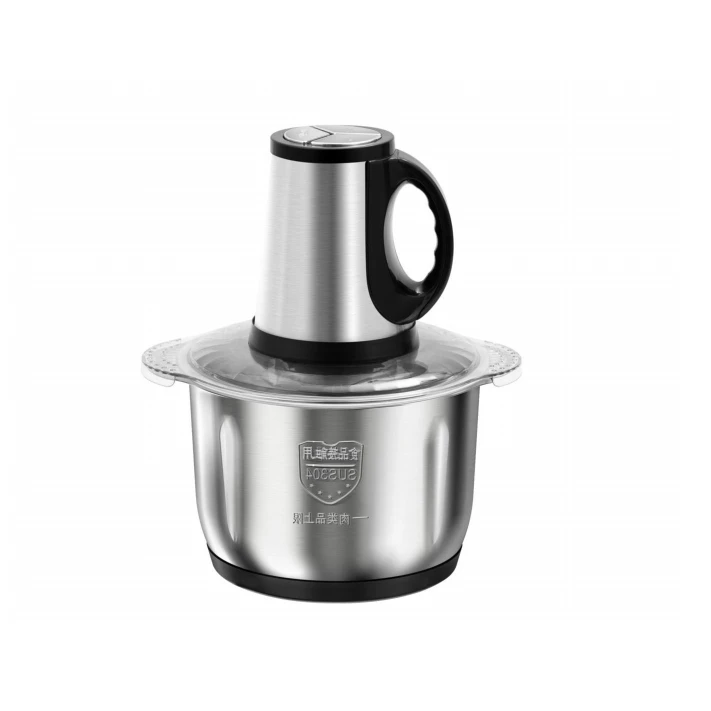 500W 5L Stainless Steel Meat Grinder with 3 Speed Modes Factory Blender Mincer National Meat Grinder Food Processor