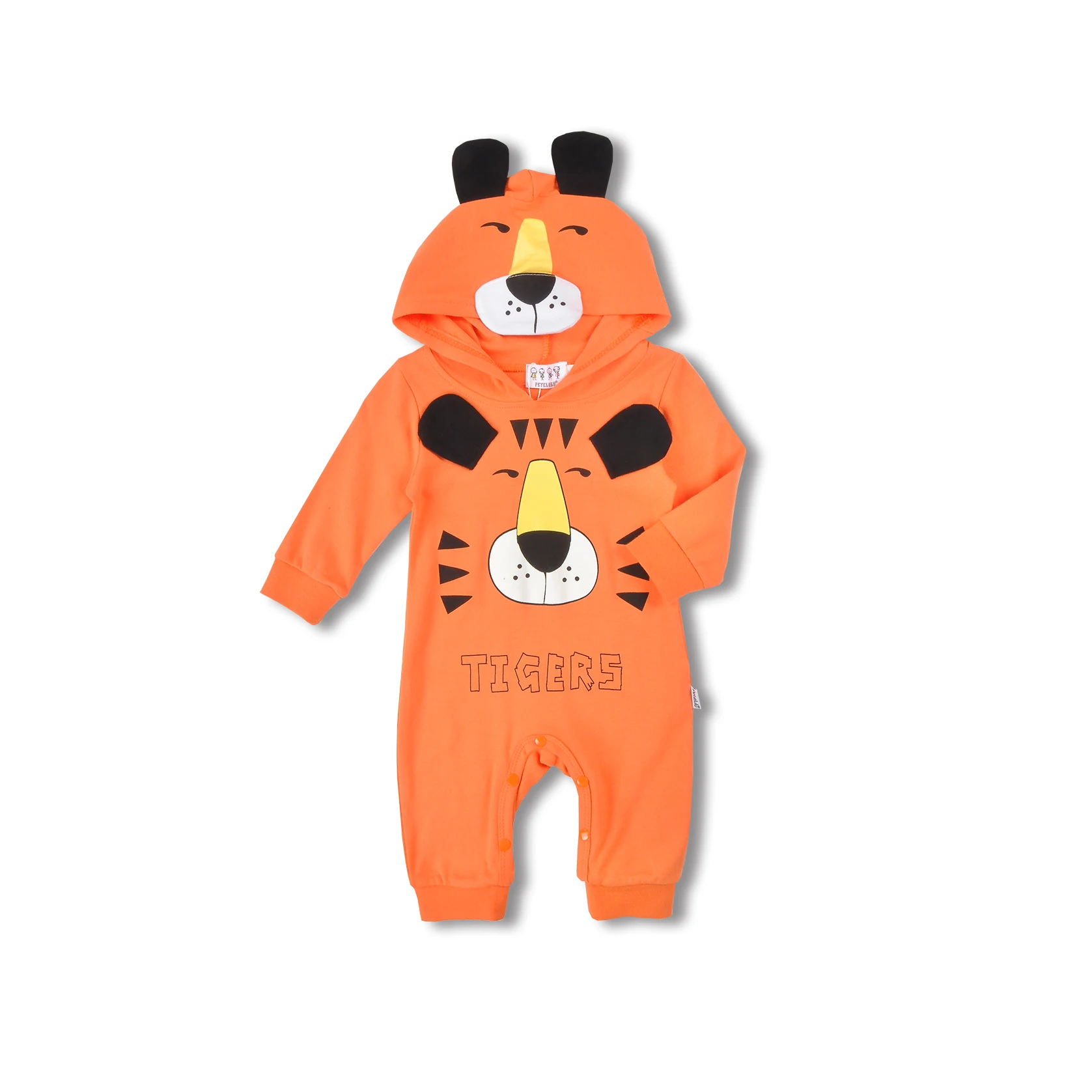 New Arrival Spring Long Sleeve Infant Newborn Jumpsuit Baby Clothes Cotton Romper Baby Tigers Onesie