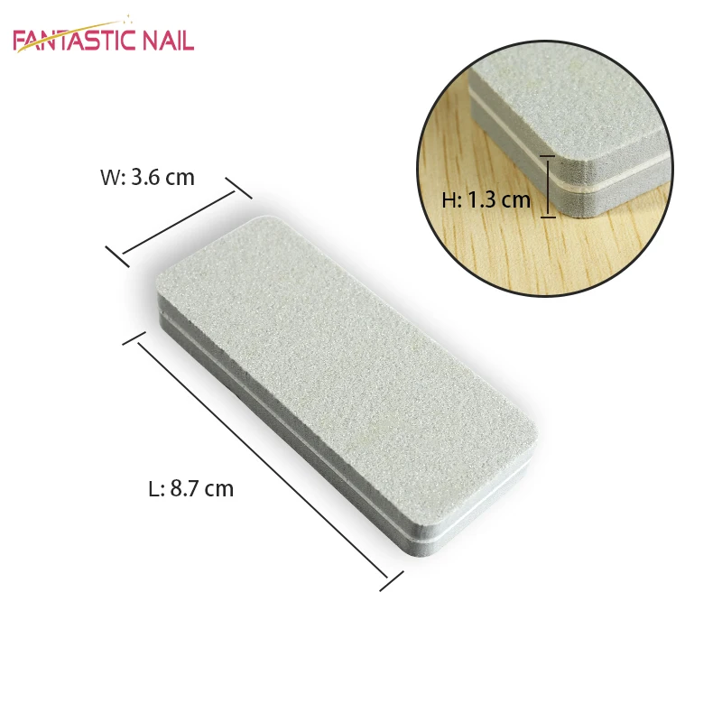 Wholesale Manicure Tool Custom Color Emery Board Block Square High Quality Sponge Nail File Buffer