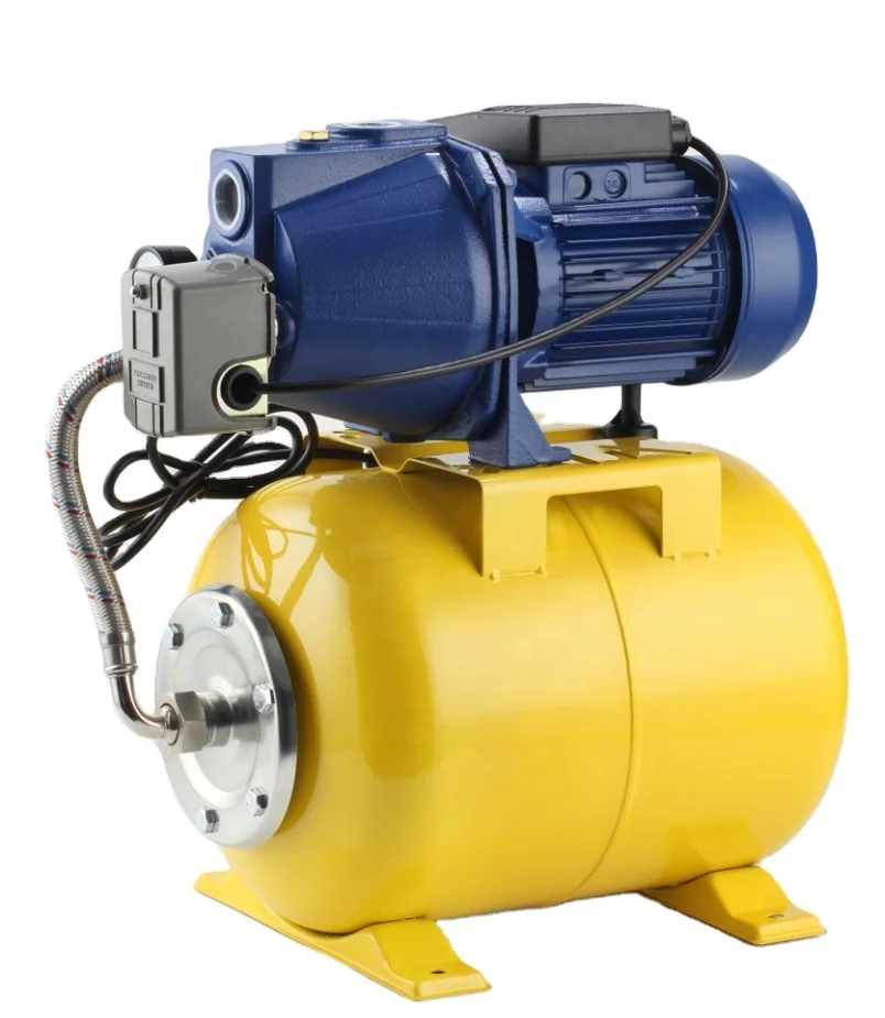 RUIQI JET100S 24L Tank 750W Electric Motor Automatic Pumps Pressure Surface Bomba Water 1hp Booster JET Pump