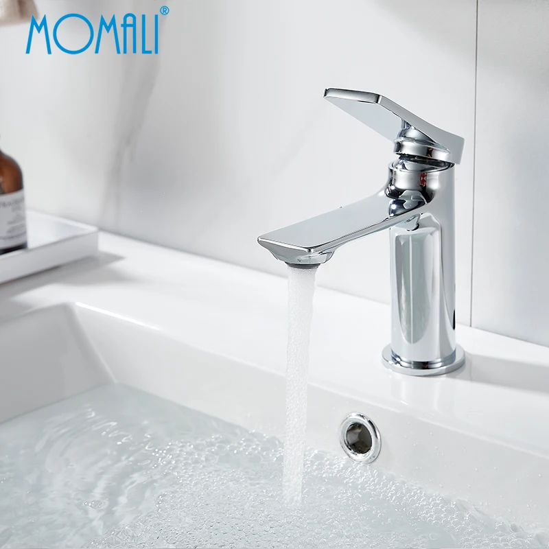 Momali  long time keep innovation make high quality chrome brass basin faucet wash face bathroom basin faucet