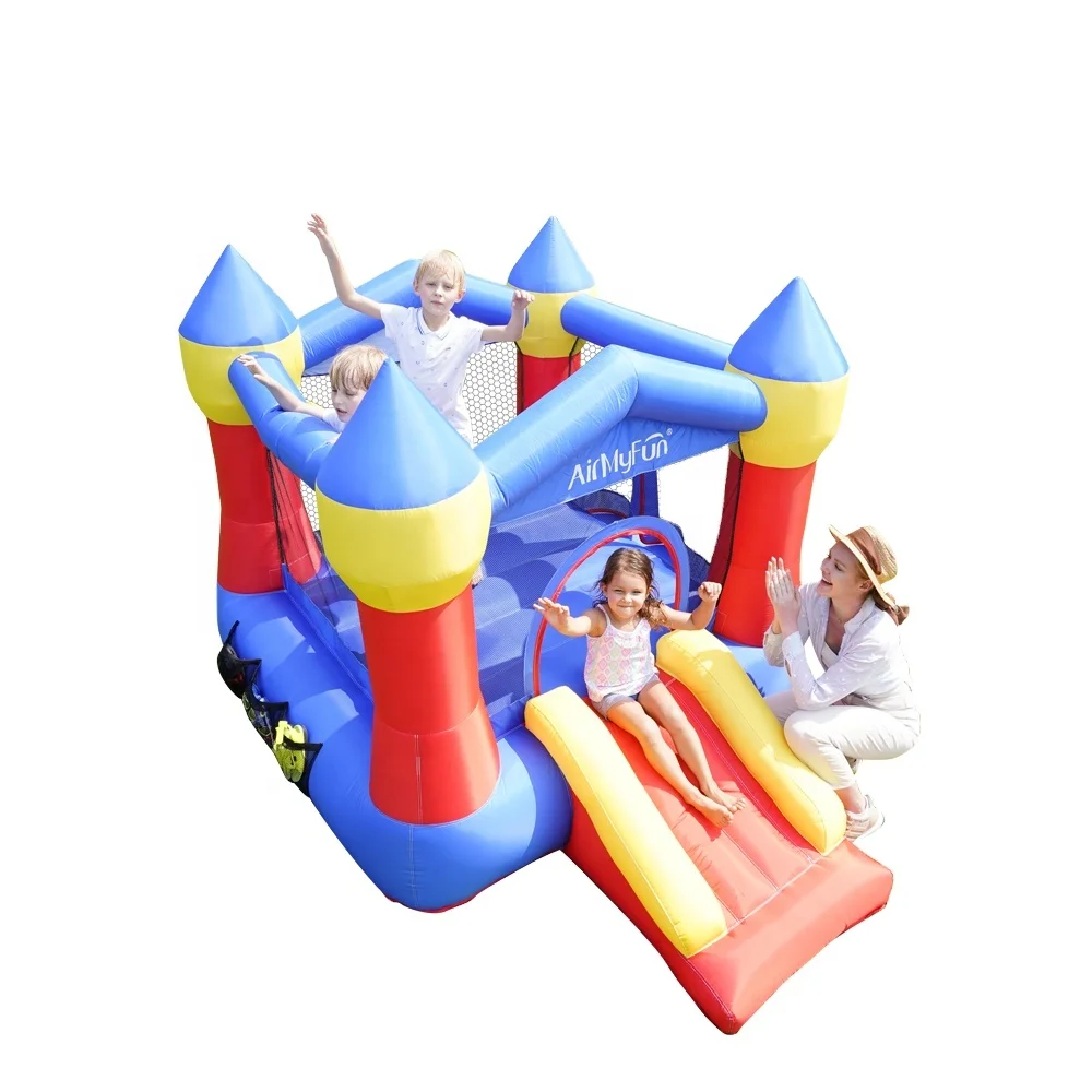 Inflatable Bouncer House with Slide Party Set Oxford Jumping Castle Birthday Bouncy Castle Inflatable for Sale Israel