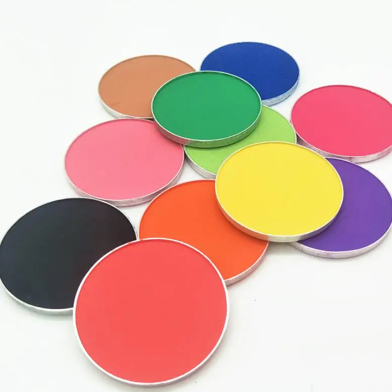 
Single eyeshadow palette DIY 100 color eyeshadow makeup custom logo black plastic palette 