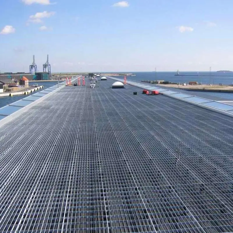 Construction Material Drain Walkway Steel Grating Walkway Metal Steel Bar Grating With Factory Price