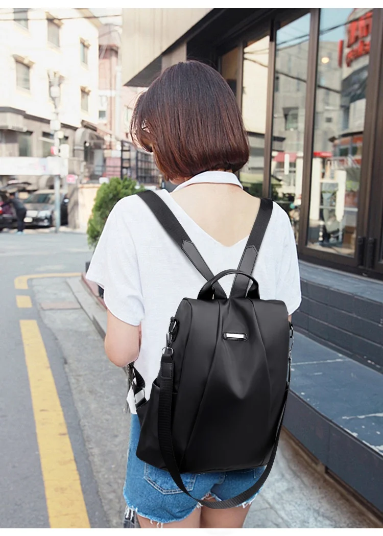 Factory cheap price women backpack bag high quality school bags waterproof designer college backpack for girls teenagers