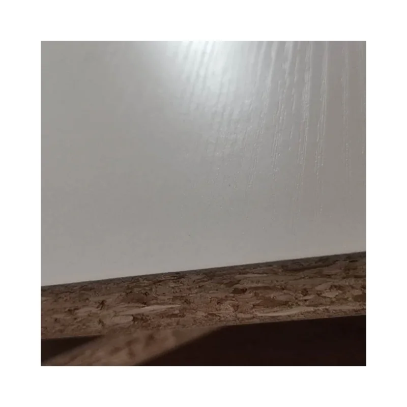 18 mm white melamine laminated particleboard finished surface furniture building OSB board