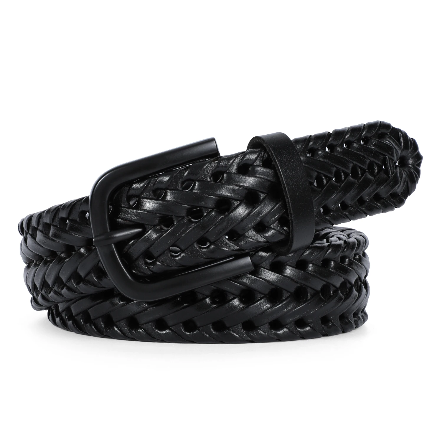 Высококачественный Плетеный ковбойский ремень ручной работы из натуральной кожи для мужчин винтажный плетеный ремень с пряжкой из сплава