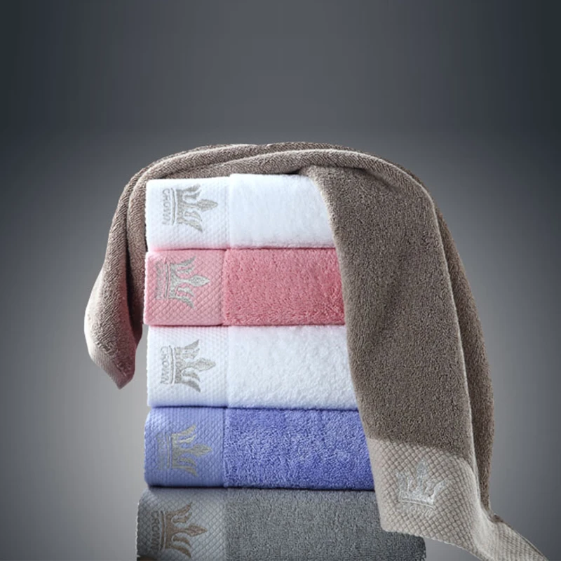 
China Wholesale Cheap 600 Gsm 100% Cotton Solid Color Dobby Bath Towel 