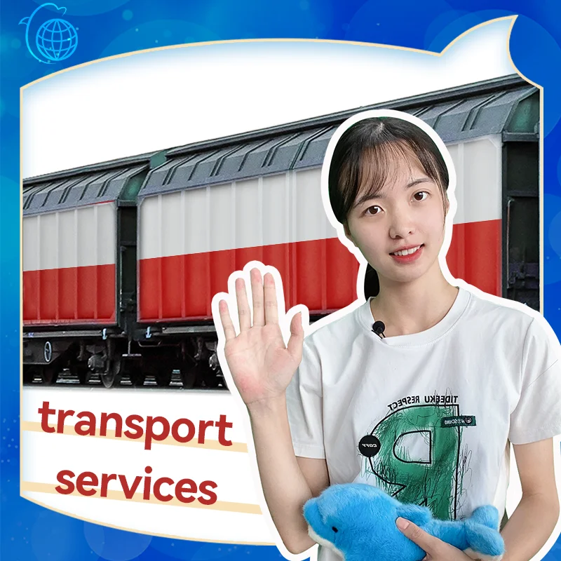 Rail Transport Forwarding Agent Delivery Service Guangzhou Logistics Agent Railway Freight Forwarder By Sea Poland