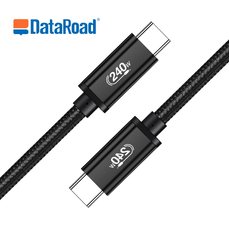 Oem Logo 240w Type C Cable Fast Charging Usbc Cord Power Bank 5a 48v Charge Data Cable