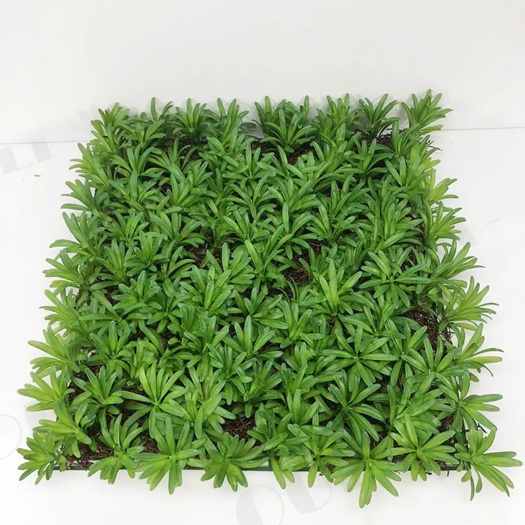 EG-G077 2023 New Idea Plastic Grass Hanging Plant For Indoor Plants Backdrop Decor