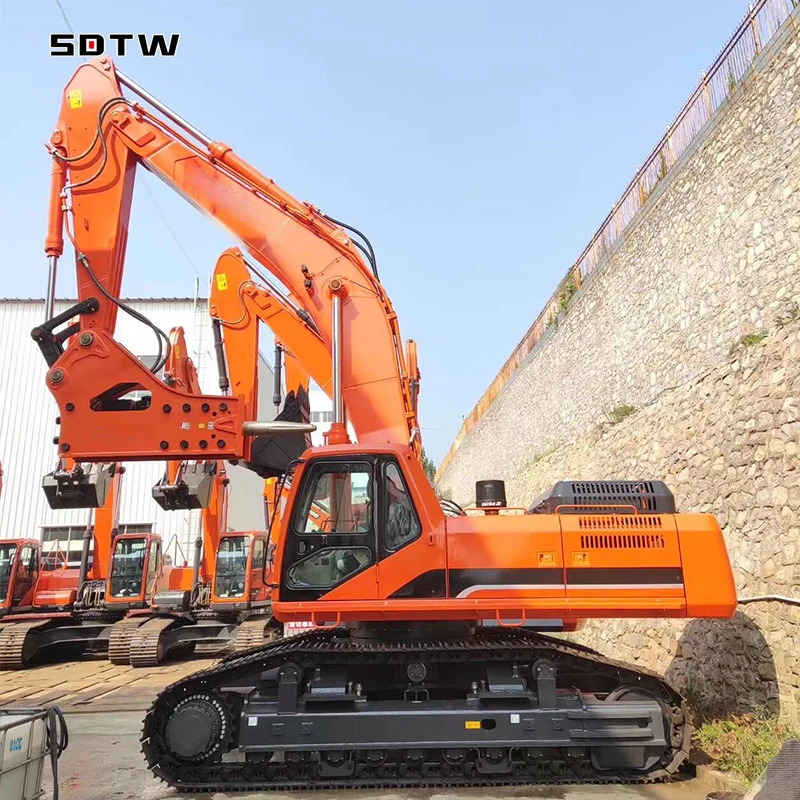 SDTW TW520 51t 3 m3 bucket Huge Mine Use Hydraulic Excavators with Doosan Engine and Import Hydraulic System
