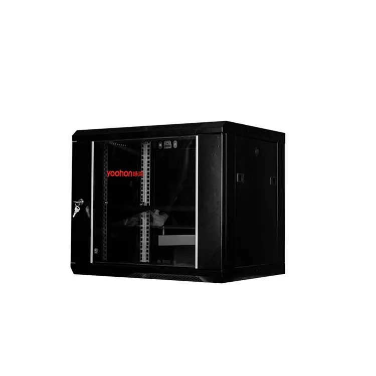 6U Wall-Mounted Assembly Fiber Optic Network Cabinet ODF for Patch and Equipment Boxes