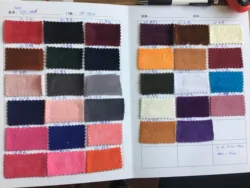 95 polyester 5 spandex super soft soild dyed minky plush fabric super soft school velvet fabric