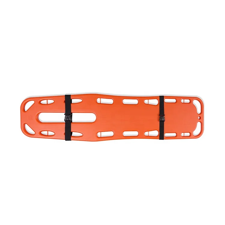 OEM HDPE Material plastic hospital spine board