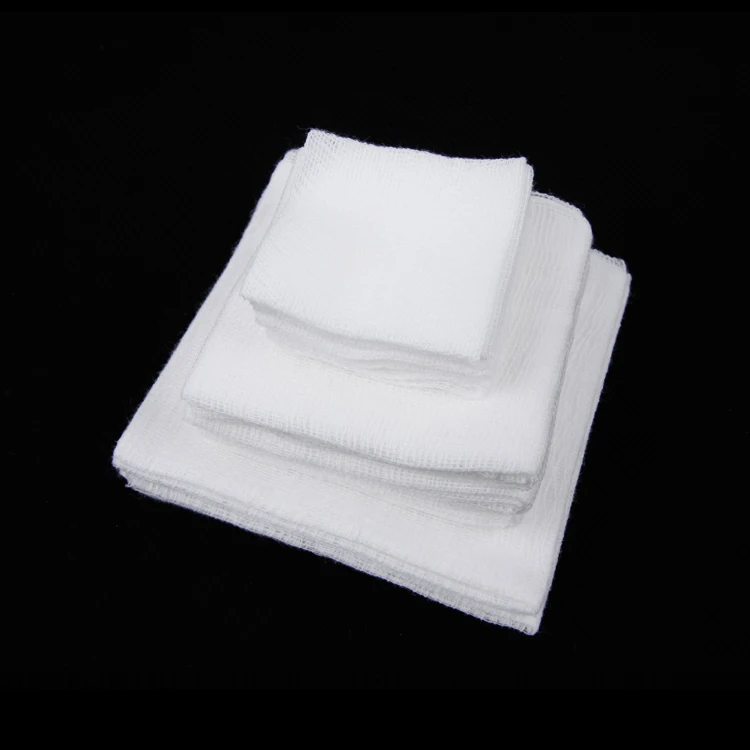 
customized cotton medical sterile or non-sterile gauze swabs 