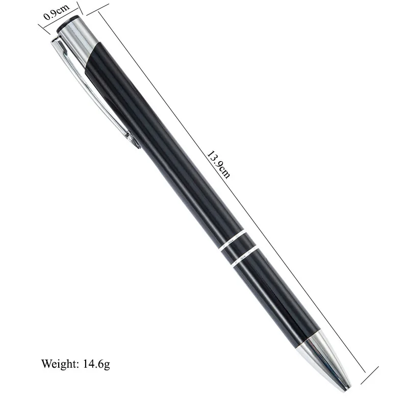 High Quality OEM Multi-color Metal Ballpoint Pens Custom Logo Retractable Ballpoint Pens Promotional Pens