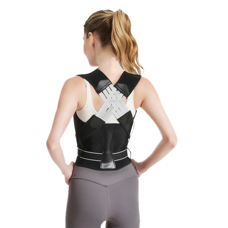Adjustable Body Straightener Shoulder Brace Vest Lumbar Back support Elastic Posture Corrector