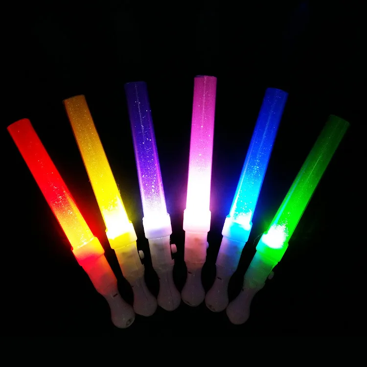 Hot Sale LED multicolor light stick glowing short stick flashing Concert Party Led Glow Stickss