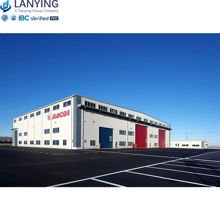 Steel structure custom designed new model workshop garage prefabricated warehouse building