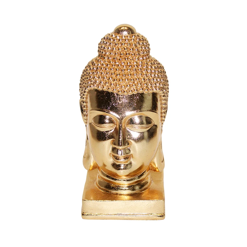 Luxury Gold Silver White Buddha Statue Home Decor Planter Pots Large Resin Buddha Statue Sculpture