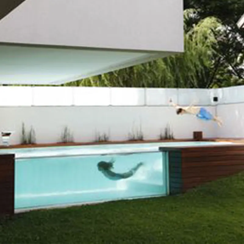 custom clear fiberglass piscina big slides glass wall pool piscina fiberglass plastic above ground transparent swimming pool