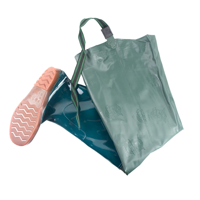 Farmer Boots Anti Slip Shoe Covers Boot Outdoor Packing Suit Army Green Color Fishing Farmers Footwear Water Proof Shoes wader