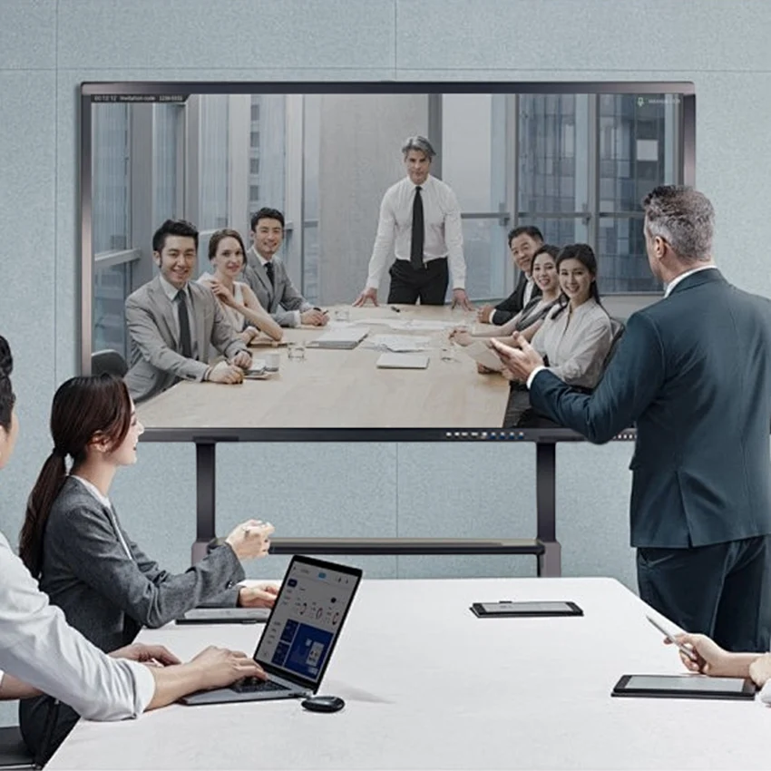 4K Android/win 65 inch Interactive Smart board Multi Touch Screen Interactive Whiteboard Computer