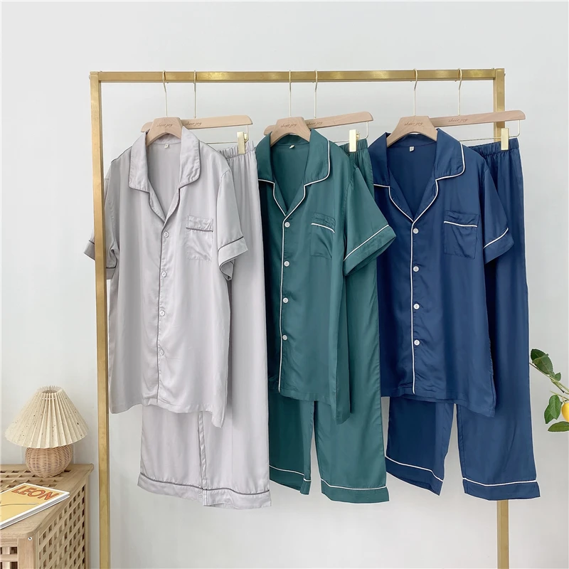 Ночная сорочка в японском стиле Tencel пижамный