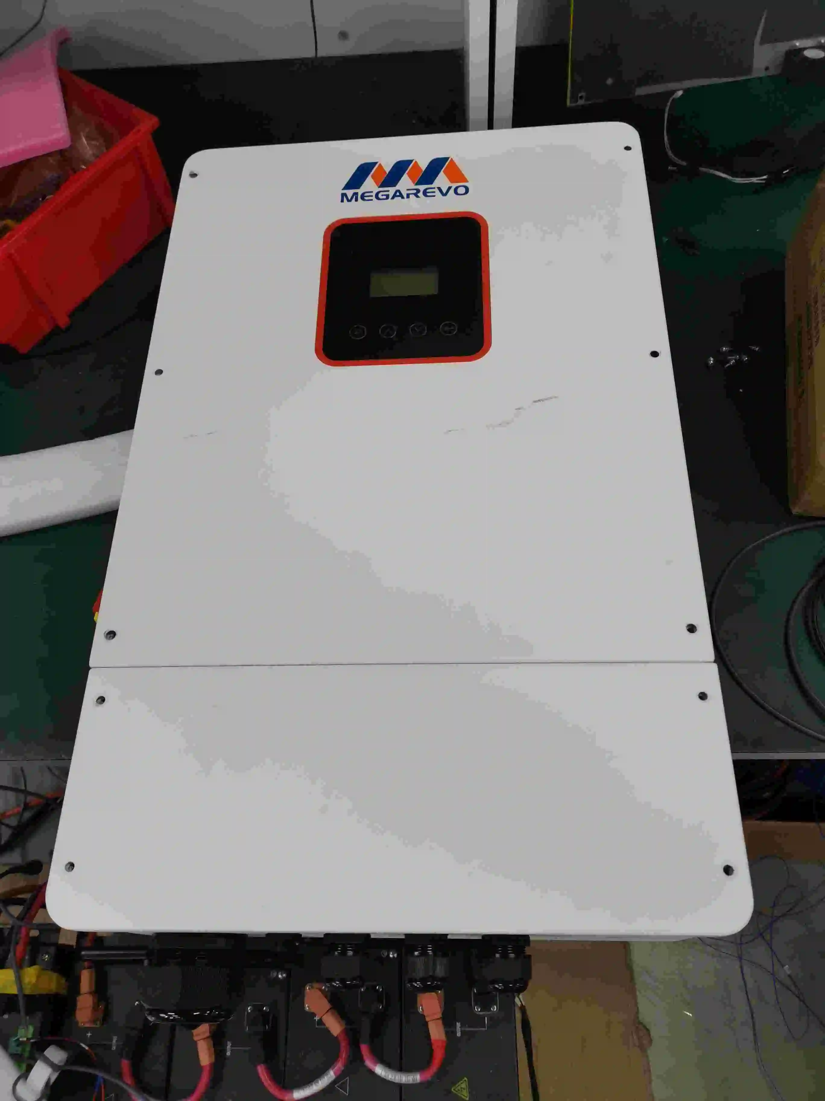 Megarevo Ups Power Supply 110V Pv Invertor Hybrid Solar Inverter 8Kw Dual Mppt Hybrid Inversor Inverter 48V 110V