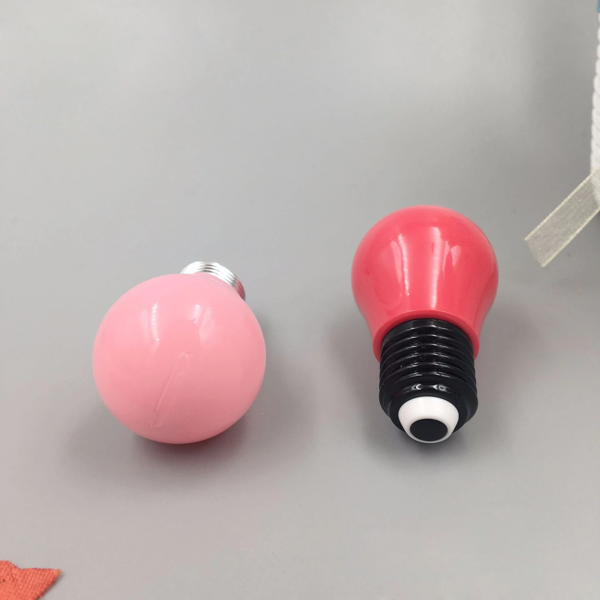 7-8 мл милый лампочка usb флеш-накопители, пластиковый Пустые контейнеры бальзам для губ контейнер для женщин