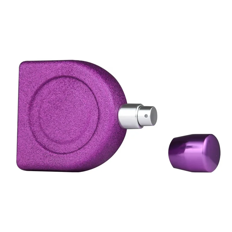 Printing On Perfume Bottles Decorative Oil 30ml 50ml 80ml 100ml Custom Glitter Coating Glass Spray Empty Luxury Perfume Bottle