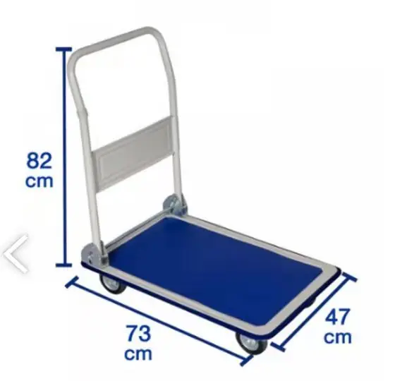 PH150/PH300 660lbs Platform Cart Dolly Folding Foldable Moving Warehouse Push Hand Truck